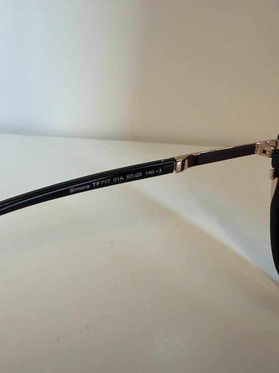 Tom Ford - Simona Cat-Eye Metal & Acetate Sunglasses - Black main image 4